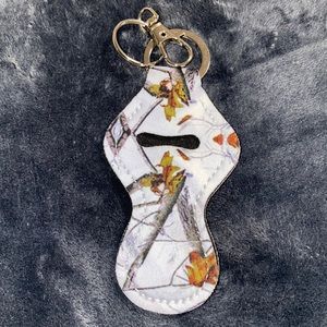 New Autum leaves chapstick holder keychain